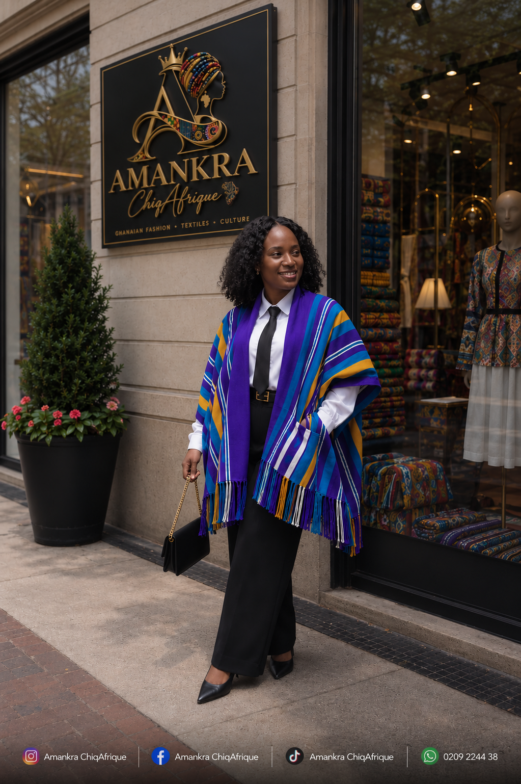 Handwoven Northern Kente