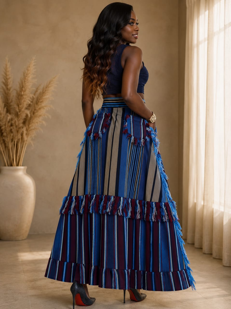 Hand Woven Kente Skirt
