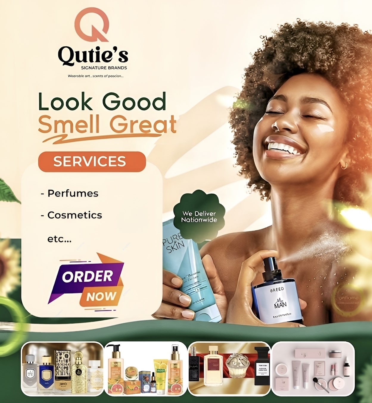 Qutie’s signature brands